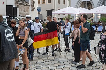 Solidarisch gegen Rechts Demonstration in Freising