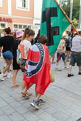 Solidarisch gegen Rechts Demonstration in Freising