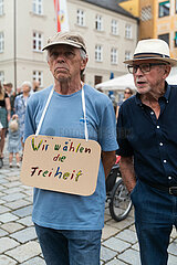 Solidarisch gegen Rechts Demonstration in Freising