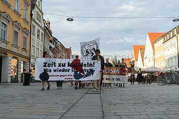 Solidarisch gegen Rechts Demonstration in Freising