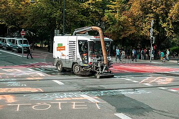 Letzte Generation Ungehorsame Versammlung in Bremen