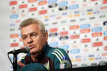 Mexico National Soccer Team Before the Mach Agaist Canada