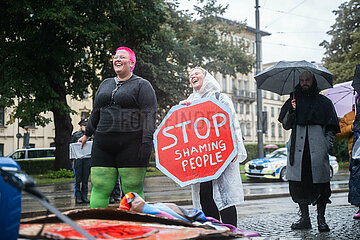 Sluktwalk Demonstration in München 2024