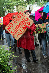 Sluktwalk Demonstration in München 2024