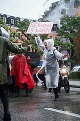 Sluktwalk Demonstration in München 2024