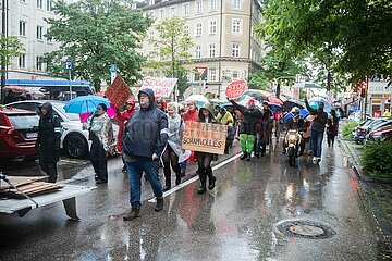 Sluktwalk Demonstration in München 2024