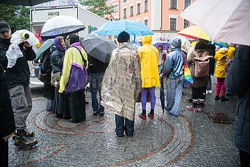 Sluktwalk Demonstration in München 2024