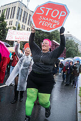 Sluktwalk Demonstration in München 2024