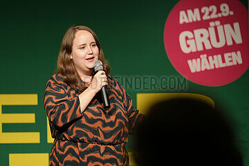 Ricarda Lang - Wahlkampfauftritt in Teltow  14.09.2024