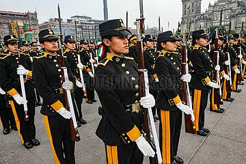 214th Anniversary of Mexico's independence Parade