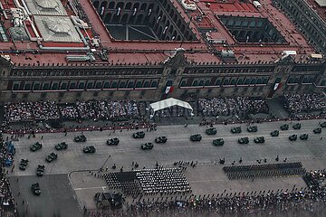 214th Anniversary of Mexico's independence Parade