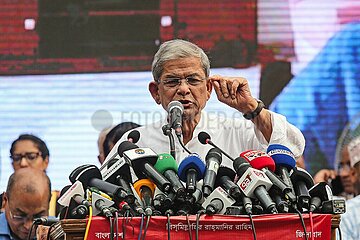 BNP rally at Naya Paltan in Dhaka