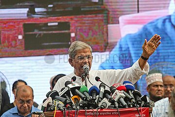 BNP rally at Naya Paltan in Dhaka