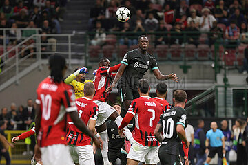 Uefa Champions League: AC Milan vs Liverpool FC