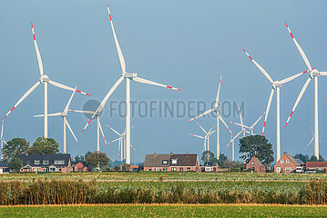 Windparks in Dithmarschen