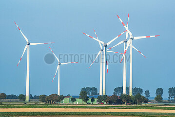 Windparks in Dithmarschen