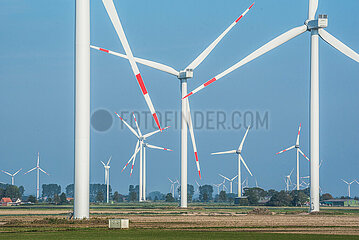 Windparks in Dithmarschen