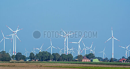 Windparks in Dithmarschen