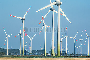 Windparks in Dithmarschen