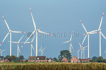 Windparks in Dithmarschen