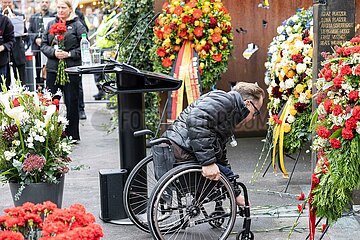 Gedenken an das Oktoberfestattentat in München