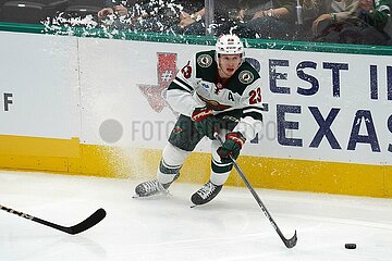 NHL: Dallas Stars v Minnesota Wild