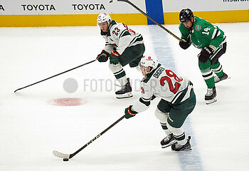 NHL: Dallas Stars v Minnesota Wild