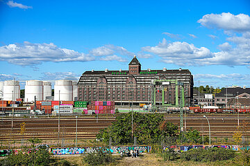 Der Westhafen in Berlin Moabit