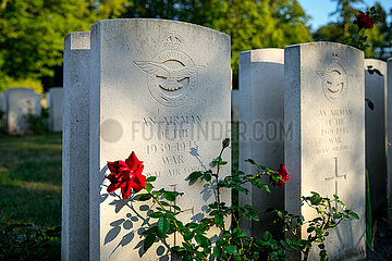 Britischer Friedhof an der Heerstrasse in Berlin