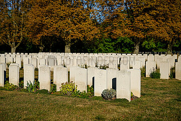 Britischer Friedhof an der Heerstrasse in Berlin