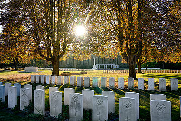 Britischer Friedhof an der Heerstrasse in Berlin