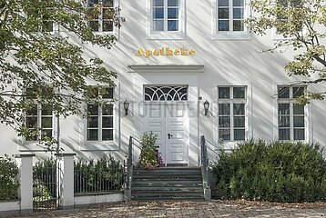 Historisches Gebäude: Eine alte Apotheke