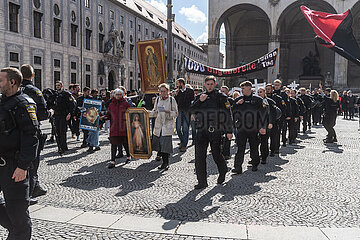 1000 Kreuze Marsch in München