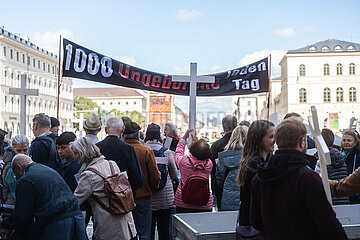 1000 Kreuze Marsch in München