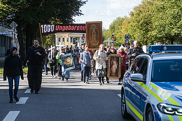 1000 Kreuze Marsch in München