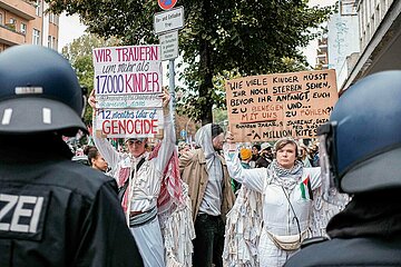 Pro-Palästina-Demo in Berlin nach Ausschreitungen aufgelöst