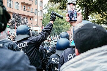 Pro-Palästina-Demo in Berlin nach Ausschreitungen aufgelöst