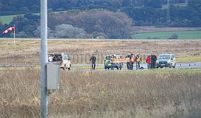 Letzte Generation scheitert mit Protest am Flughafen Kassel Calden