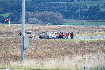 Letzte Generation scheitert mit Protest am Flughafen Kassel Calden