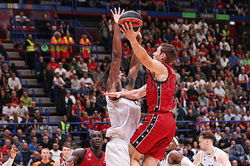 EuroLeague: EA7 Emporio Armani Olimpia Milano vs Paris Basketball