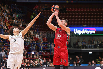 EuroLeague: EA7 Emporio Armani Olimpia Milano vs Paris Basketball