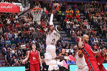 EuroLeague: EA7 Emporio Armani Olimpia Milano vs Paris Basketball