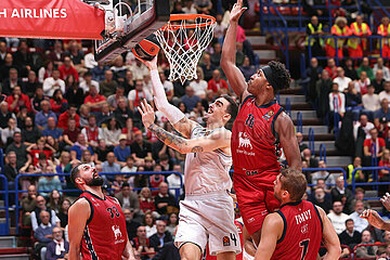 EuroLeague: EA7 Emporio Armani Olimpia Milano vs Paris Basketball