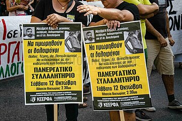 Greece: Protestors demand justice for the death of Mohammer Kamran