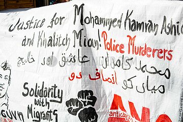 Greece: Protestors demand justice for the death of Mohammer Kamran