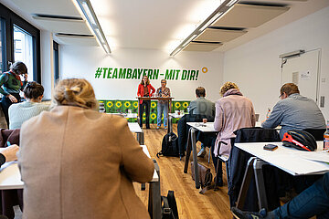 Grüne PK zum anstehenden Parteitag in München