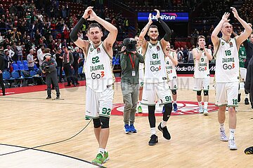 EuroLeague: EA7 Emporio Armani Olimpia Milano vs Zalgiris Kaunas