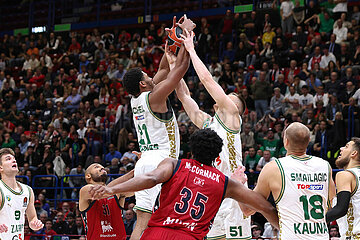 EuroLeague: EA7 Emporio Armani Olimpia Milano vs Zalgiris Kaunas