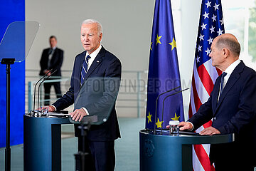 Joe Biden - Stippvisite in Berlin  18.10.2024