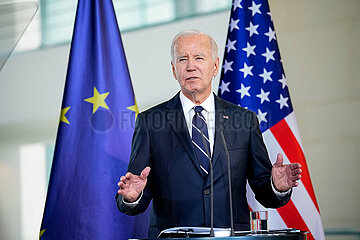 Joe Biden - Stippvisite in Berlin  18.10.2024